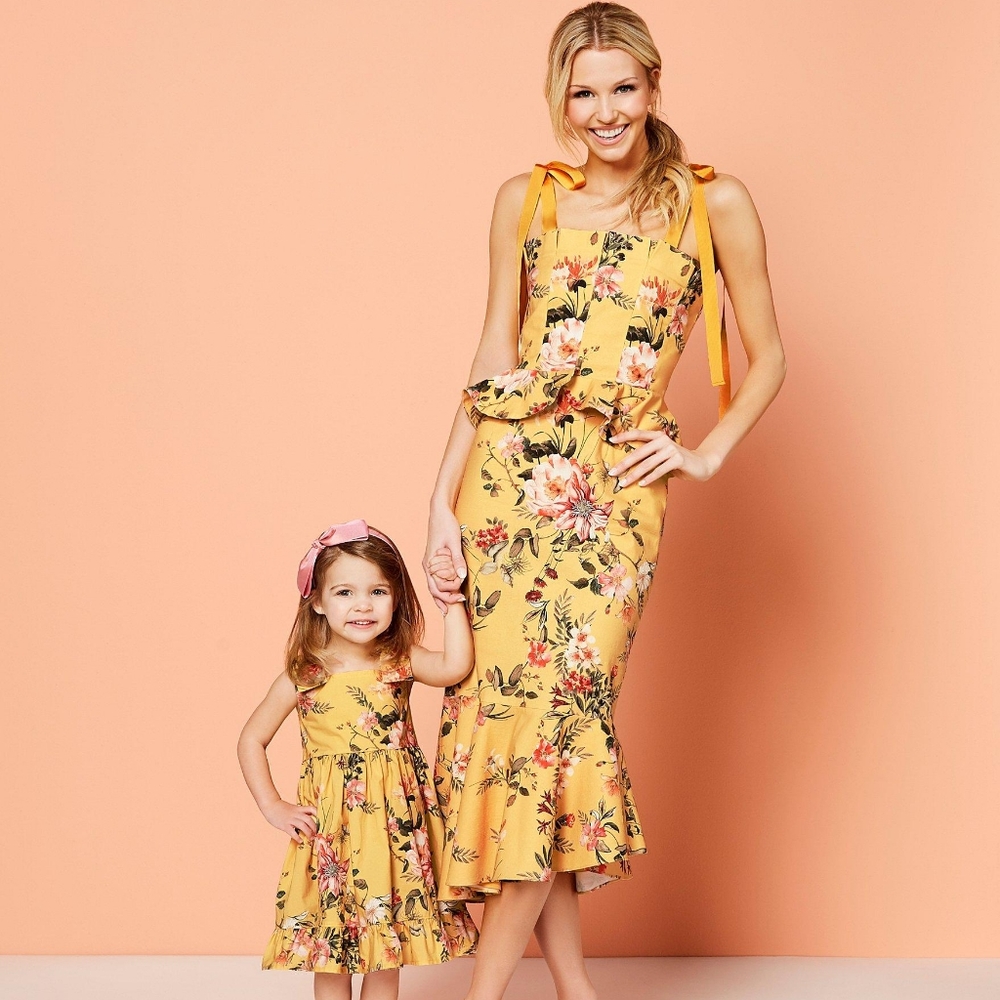 Antonio Melani Loraine floral print Pelpum Ruffle